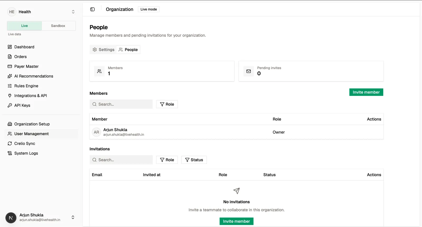 User Management